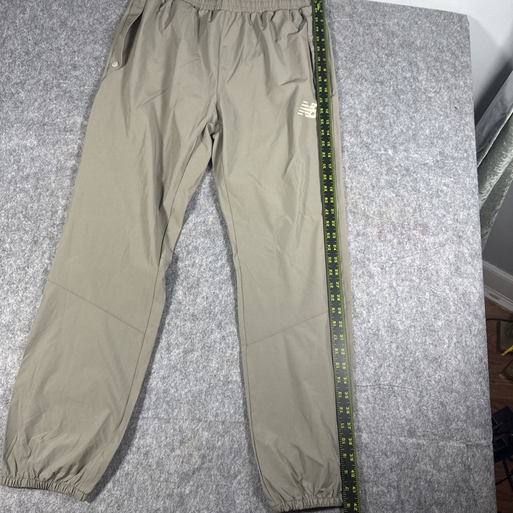 New Balance All Motion JOGGERS Men's Running Pants Flap Pockets Timberwolf L